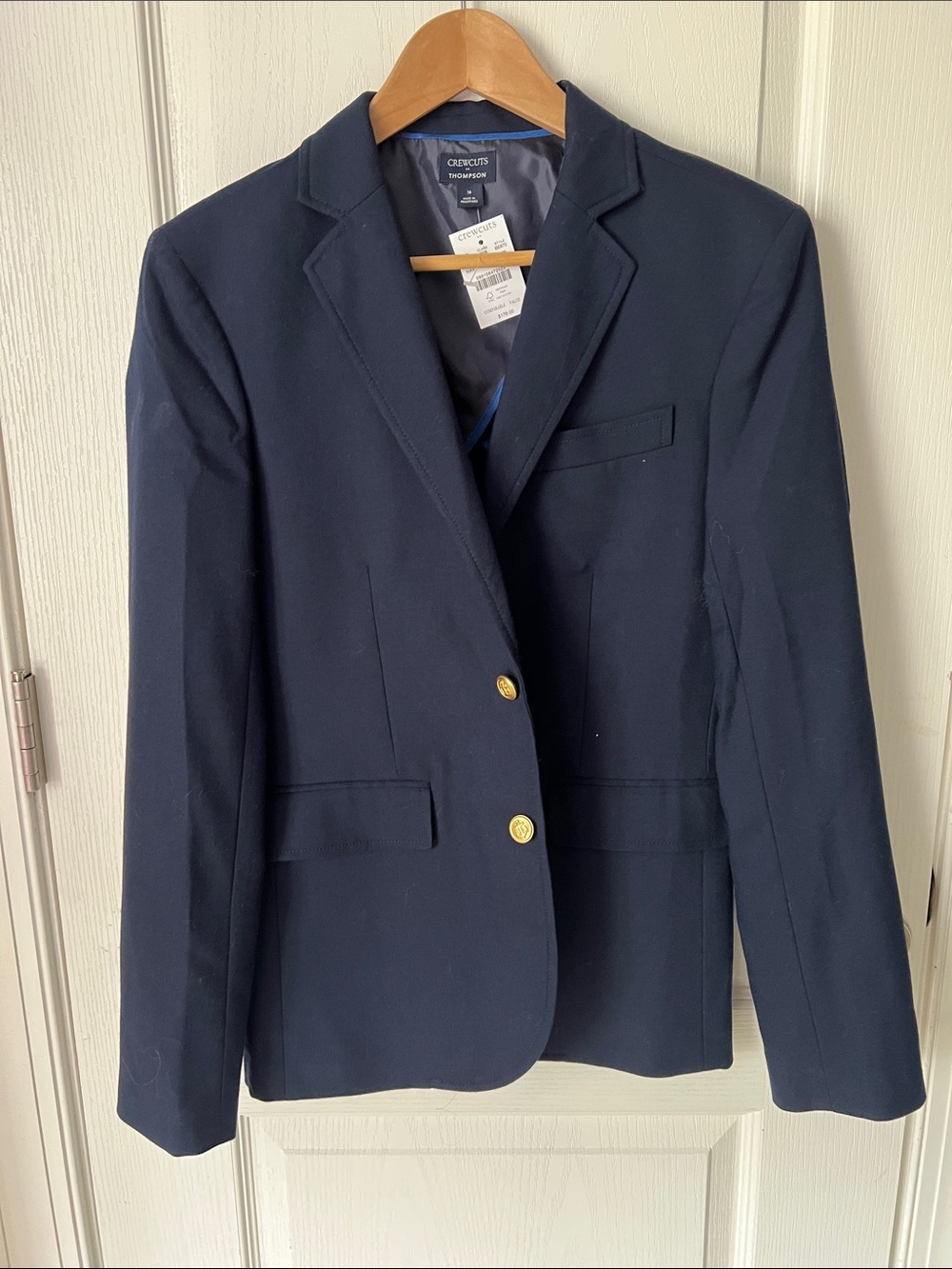 Crewcuts Thompson Kid’s Navy Blazer